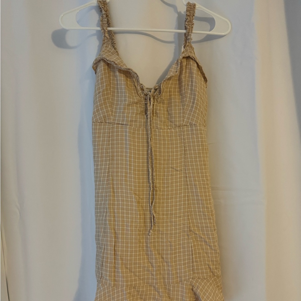 American Eagle gingham dress